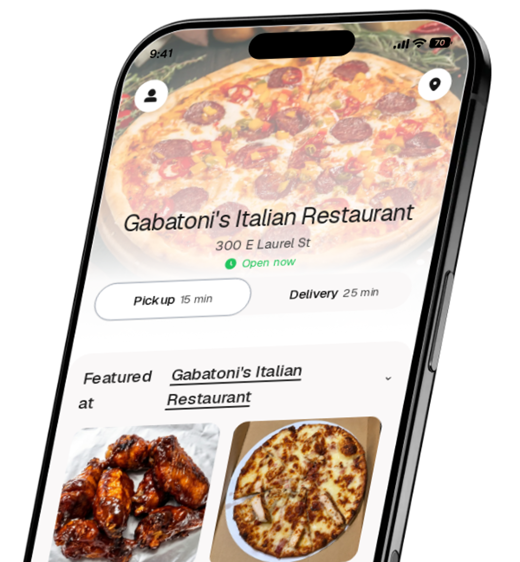 Gabatoni's Italian Restaurant app preview