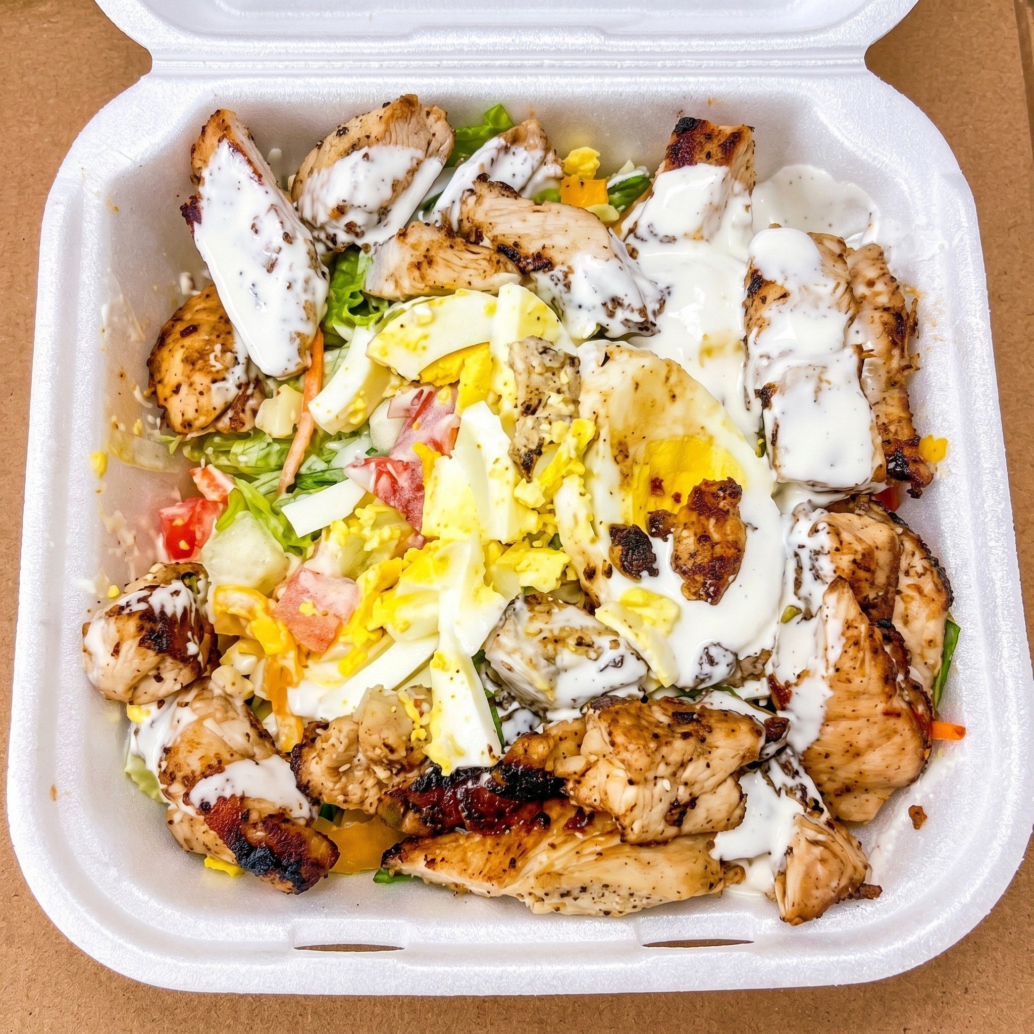 Grilled Chicken Salad.