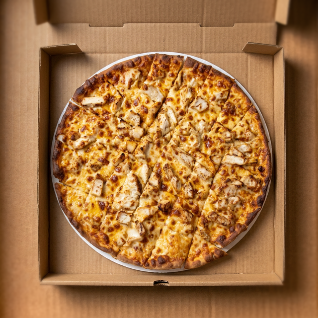 Buffalo Chicken Pizza.
